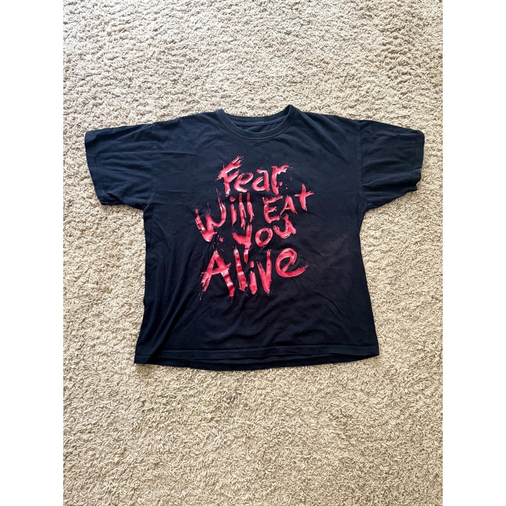 Universal Halloween Horror Nights 24 T-Shirt Large Fear Will Eat You Alive
